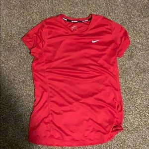 Nike Dri Fit Tee Red Women’s Medium